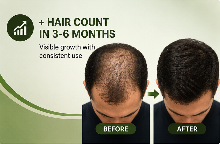 Visible Hair Growth