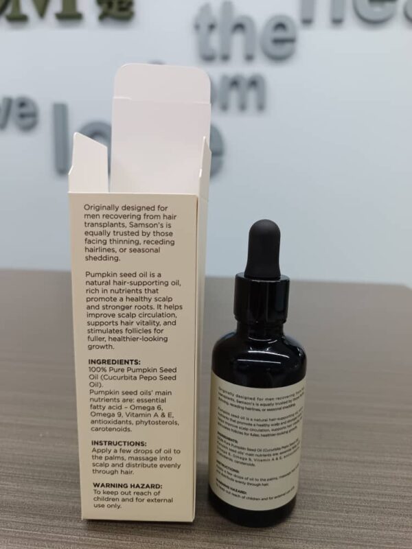 Samson’s Pure Pumpkin Seed Oil - Image 2